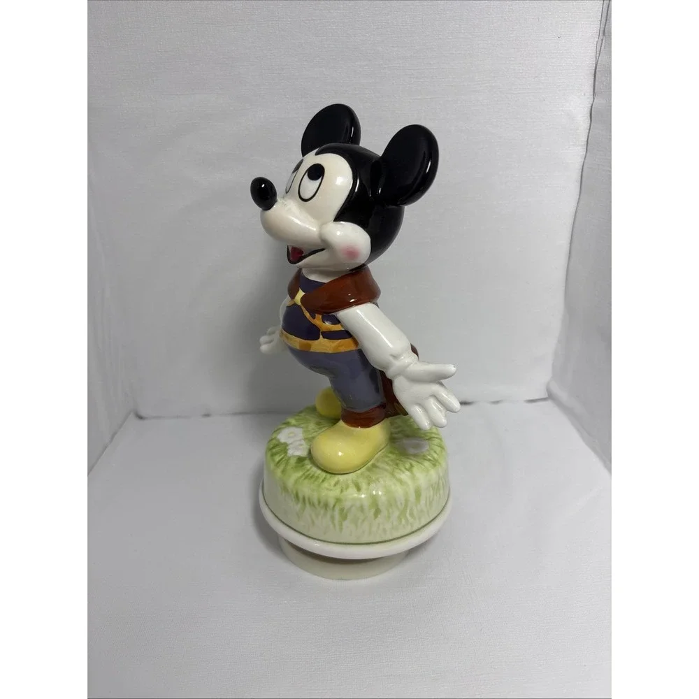 Disney Mickey Mouse Musical Wind Up The San Francisco Music Box Company / Schmid